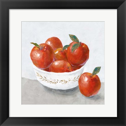 Framed Apples Print