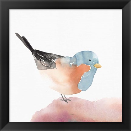 Framed Birdie II Print