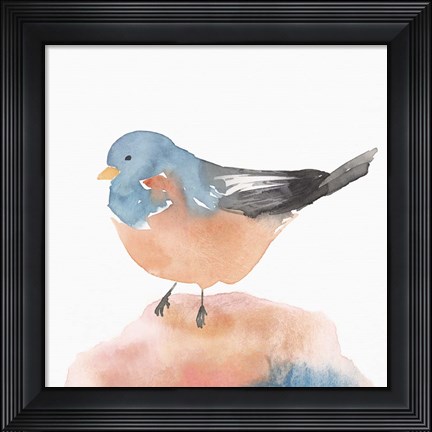 Framed Birdie III Print