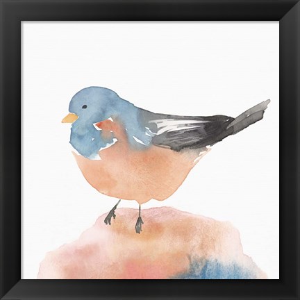 Framed Birdie III Print