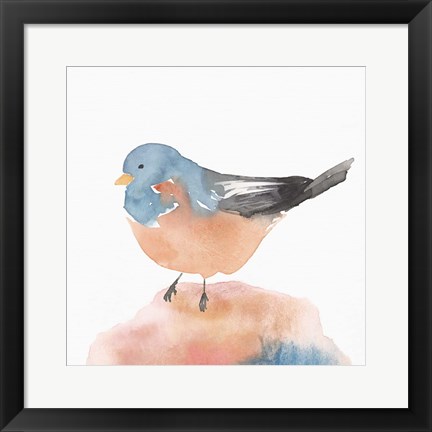 Framed Birdie III Print