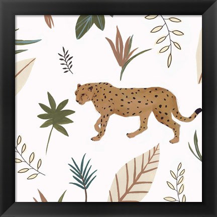 Framed African Cheetah II Print