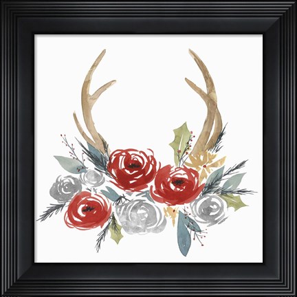 Framed Adorning II Print