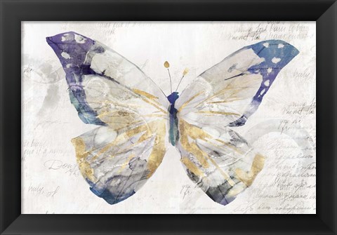 Framed Butterfly Effect I Print