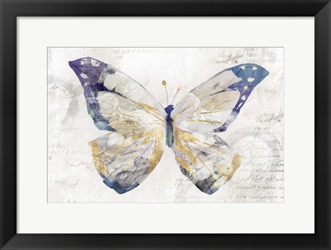 Framed Butterfly Effect I Print