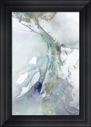 Framed Blotting II Print