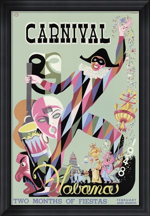 Framed Carnival Print