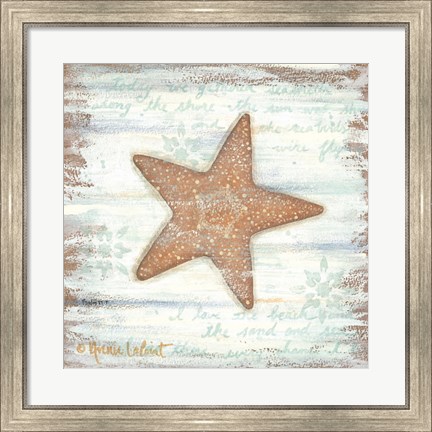 Framed Ocean Starfish Print