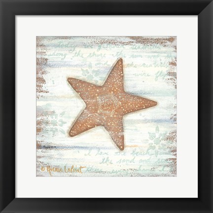 Framed Ocean Starfish Print