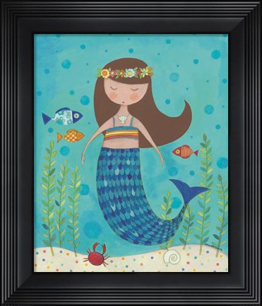 Framed Under the Sea Print