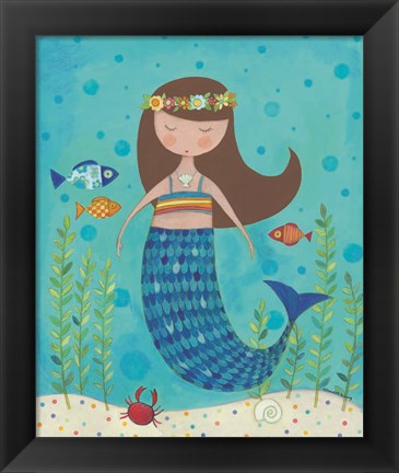 Framed Under the Sea Print