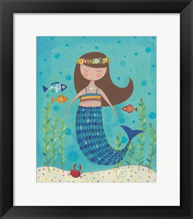 Framed Under the Sea Print