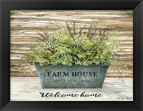 Framed Welcome Home Print