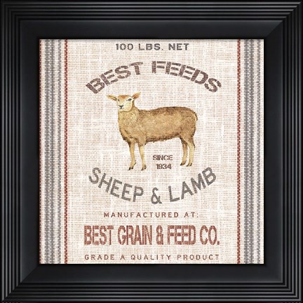 Framed Best Feeds Print