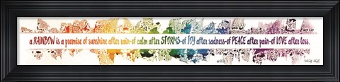 Framed Rainbow is? Print
