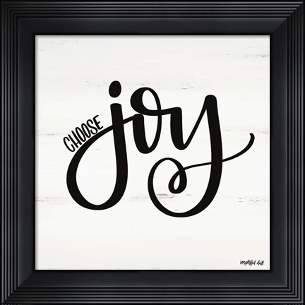 Framed Choose Joy Print