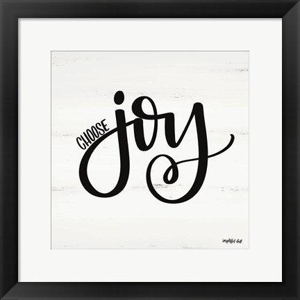 Framed Choose Joy Print