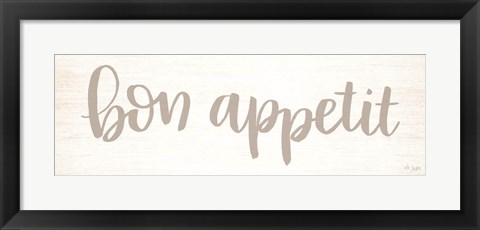 Framed Bon Appetit Print