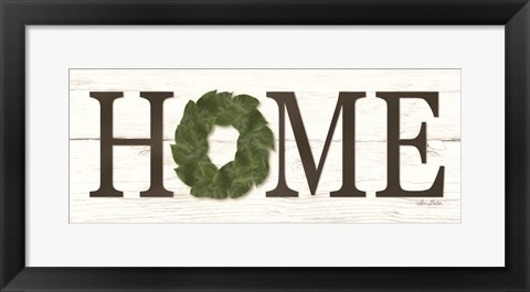 Framed Home Print