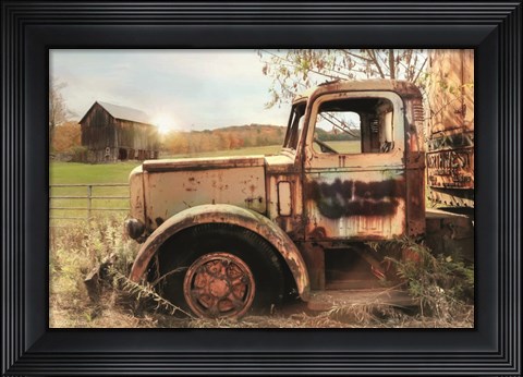Framed Rusty Junker Print