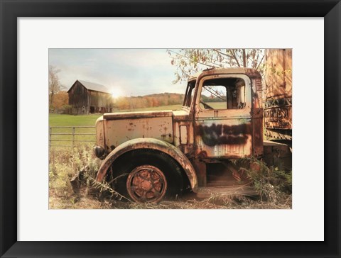 Framed Rusty Junker Print