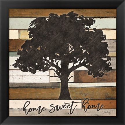 Framed Home Sweet Home Print