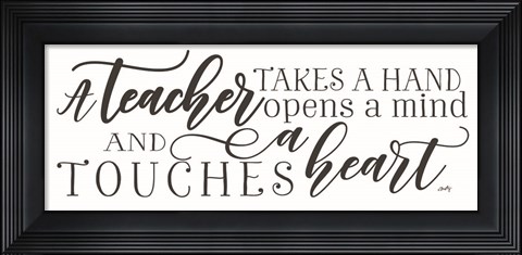 Framed Teacher Print