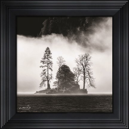 Framed Island Print