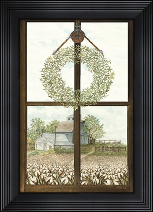 Framed Window View I Print