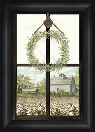 Framed Window View II Print