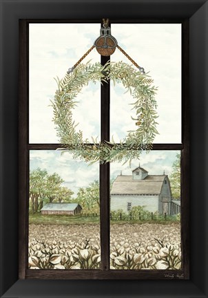 Framed Window View II Print