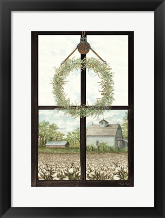 Framed Window View II Print