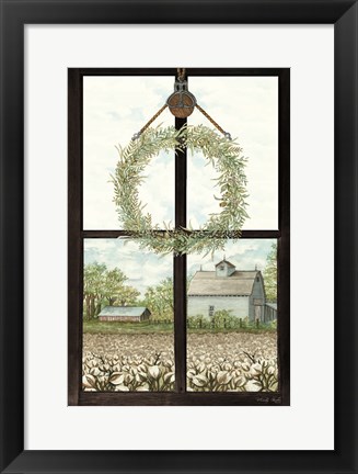 Framed Window View II Print