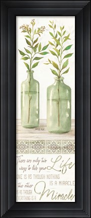 Framed Live Your Life Print