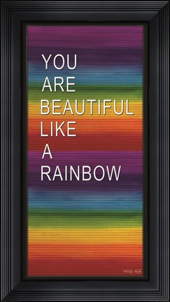 Framed You are Beautiful Print