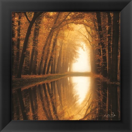 Framed Lochem Reflections Print