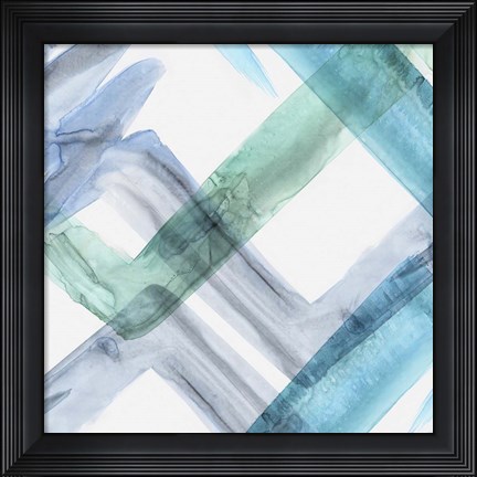 Framed Zag Print