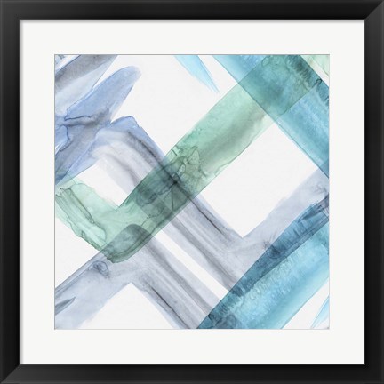 Framed Zag Print