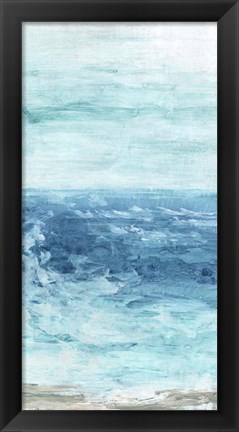 Framed Crashing Waves I Print
