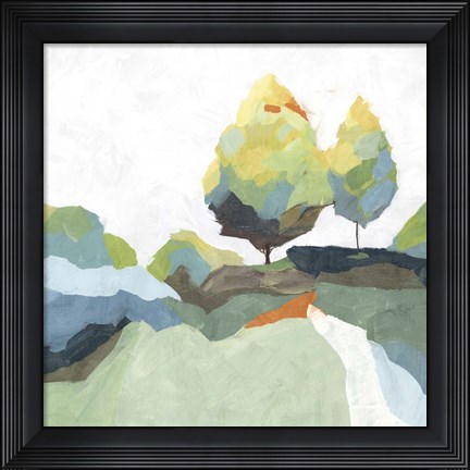 Framed Blocked I Print