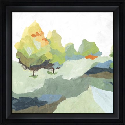 Framed Blocked II Print