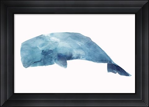 Framed Whale Print