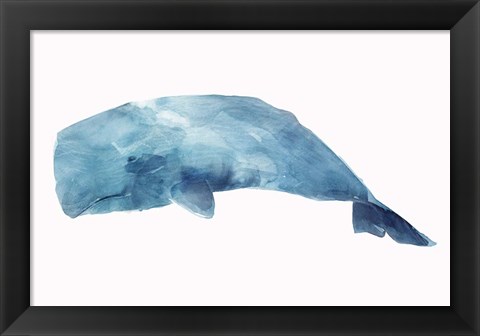 Framed Whale Print