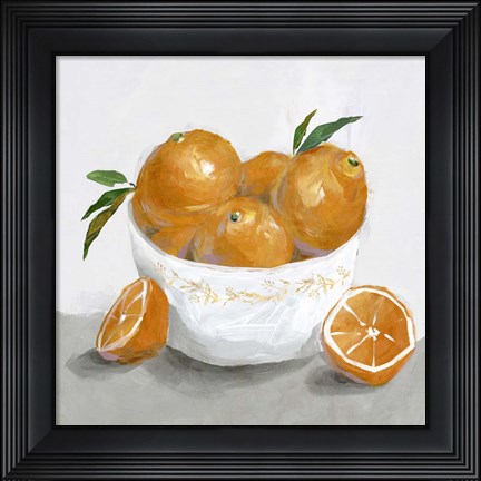 Framed Oranges Print