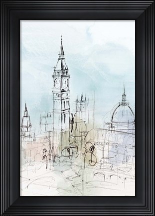 Framed New York City I Print