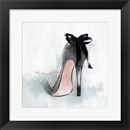 Framed Ribbon Heel Print