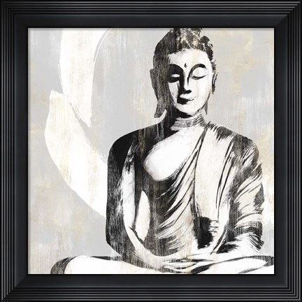 Framed Buddha II Print