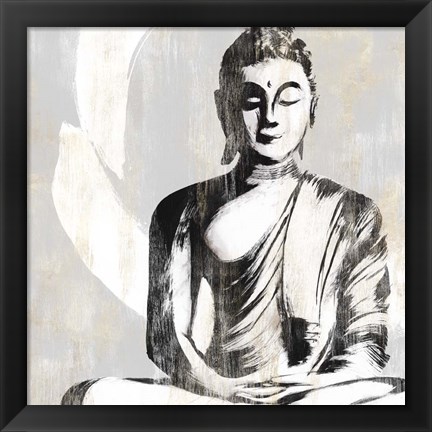 Framed Buddha II Print