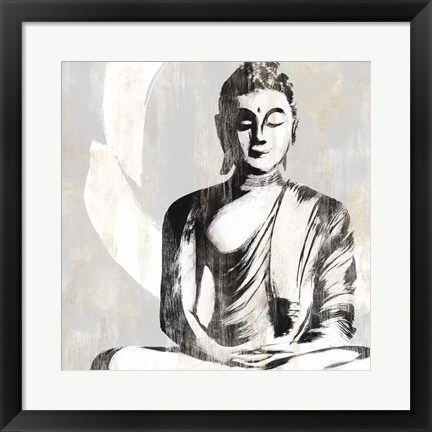 Framed Buddha II Print