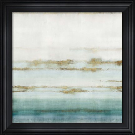 Framed Cerulean Haze II Print
